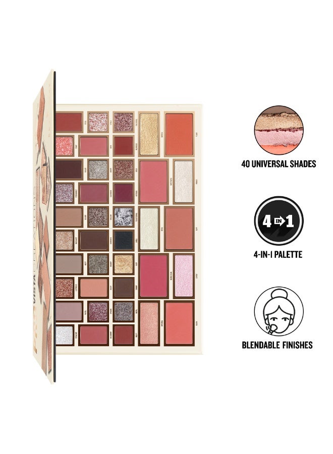 كاركتر برو فيستا ٤٠ لون آيشدو باليت - Image 1